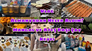 Almanya Vlog  Almanyadan Neler Aldım  Eve Dönüş  Fiyatlar Nasıl  Adana Tarifi  Kahvaltı Sunum [upl. by Boice368]