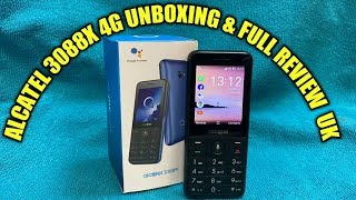 Alcatel 3088 4G Unboxing amp Full Review UK [upl. by Imac820]