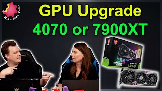 Upgrading Your GPU Comparing Nvidia 4070 and AMD 7900XT [upl. by Alemaj]