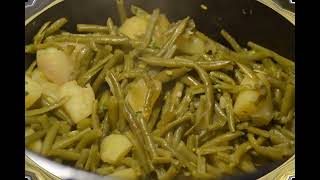 Haricots vert pomme de terre recette cookeo [upl. by Eimak928]