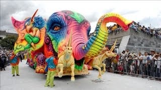 Carnaval de Negros y Blancos en Colombia [upl. by Treat]