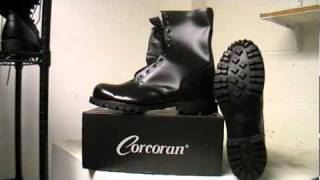 Corcoran 978 10quot Black Trooper Combat Boot Review [upl. by Rutter]