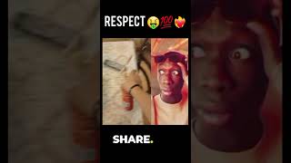 khaby lame reaction👐🏿👨🏿khabylame respect edit viral fypシ foryou funny shorts [upl. by Morena554]