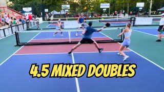 What It Takes to Win a 45 Pickleball Tournament Gold Medal Match Highlights [upl. by Erotavlas]