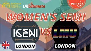 Iceni vs LMU — WOMEN’S Semi Final — UKU Nationals 2023  EUCRW UKUNationals2023 [upl. by Shieh]