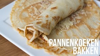 HOW TO Pannenkoeken bakken  OhMyFoodness [upl. by Topliffe585]