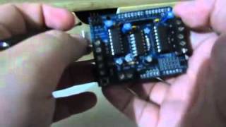 Arduino e Java Carrinho de controle remoto  parte 2 [upl. by Eerual838]