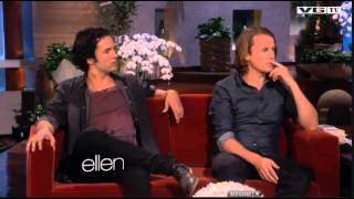 Ylvis The Fox  the whole interview at The Ellen Degeneres Show [upl. by Areema]