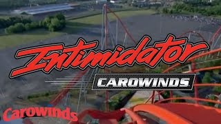 The Intimidator at Carowinds Official OnRide POV [upl. by Ilek]