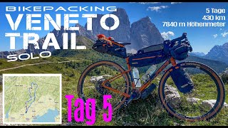 Veneto Trail solo 2023  finaler Tag 5  Gravel Bikepacking mit Drohne [upl. by Horter]