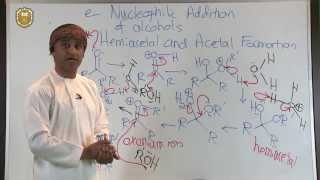 Machanism for Acetal and Hemiacetal Formation [upl. by Kalvn]