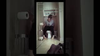 Girl has explosive diarrhea in toilet and 👍 [upl. by Snashall]