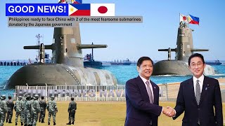 The Philippine Navy was surprised by the arrival of a sophisticated submarine sent by Japan [upl. by Schmidt]