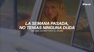 Sabrina Carpenter  Coincidence Español  Lyrics [upl. by Allemaj]