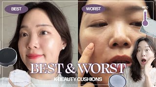 I Tested 10 Korean Cushion Foundations in 40°C Heat Best amp Worst Cushion Foundations for the SUMMER [upl. by Hares]