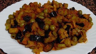 CAPONATA de BERENJENAS  Receta antigua de la Sicilia [upl. by Shandie]