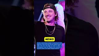 Morgan Wallen Announces 2024 Stadium Dates for One Night at a Time Tour [upl. by Rhyne491]