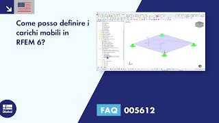 EN FAQ 005612  Come posso definire i carichi mobili in RFEM 6 [upl. by Nykal702]