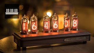 Past Indicator Nixie Clock review Ламповые часы [upl. by Vallie]