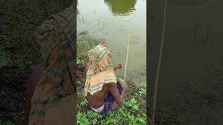 Old man fishing in pond hookfishing hookfishing fishing shorts [upl. by Buonomo117]