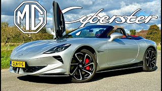 MG Cyberster GT  REVIEW on AUTOBAHN [upl. by Aniat]