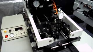 Micro Printing Systems MPS TF100 Screen Printer Alternate and Double [upl. by Lynd]