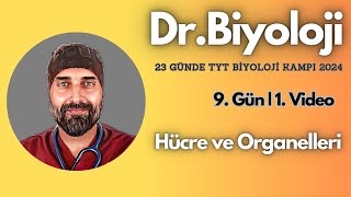 Hücre Organelleri1  23 Günde TYT Biyoloji Kampı yks2024  9 Sınıf [upl. by Gall]