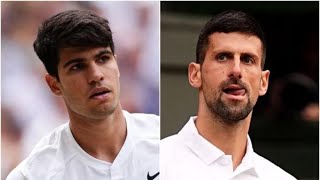 Novak Djokovic vs Carlos Alcaraz Wimbledon 2024 [upl. by Uhej455]