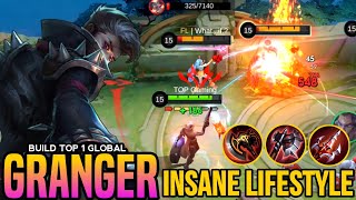 FINALLY Granger Best One Shot Lifesteal Build amp Emblem  Build Top Global Granger 2024  MLBB [upl. by Arly]