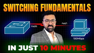 Switching in Network Engineering in under 10 Minutes Network Essentials [upl. by Shaia]