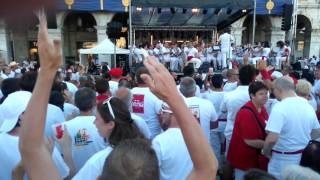 Fêtes de Bayonne 2017  lHarmonie Bayonnaise joue en ouverture [upl. by Varick645]