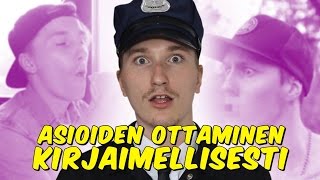 ASIOIDEN OTTAMINEN KIRJAIMELLISESTI 4 [upl. by Cassil]