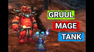 TBC Krosh Firehand Mage Tanking  Gruuls lair tank guide [upl. by Aihsela68]