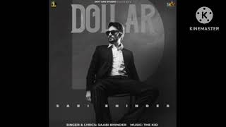 Dollar Sabi Bhinder 8D Punjabi song [upl. by Enelahs]