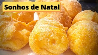 Sonhos de Natal Super Fofos  Receita Portuguesa [upl. by Jemmy]