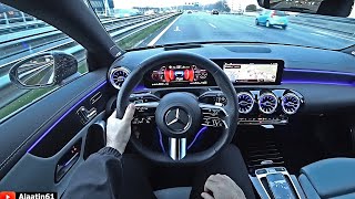 The New Mercedes CLA 2024 Test Drive [upl. by Eanom]