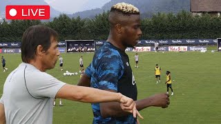 ALLENAMENTO del NAPOLI in diretta 🔴 Ritiro di Dimaro 2024  Giorno 9 mattina [upl. by Ayhdnas]