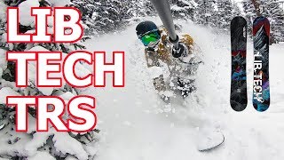 Lib Tech TRS Snowboard Review  Keystone Tree Riding [upl. by Oicangi]