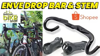 Dropbar downsize from Pro Lite 42cm to Enve 40cm Dropbar and Enve 110mm Stem  Segovian Multisports [upl. by Pelagias]