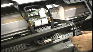 HP Designjet 500 800 Belt Replacement amp Calibration [upl. by Elohc]