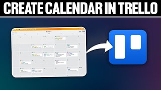 How To Create Calendar in Trello 2024 Full Tutorial [upl. by Ward]