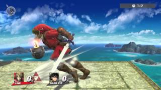 Smash 4 Link tutorial Bombsliding updated [upl. by Abate]