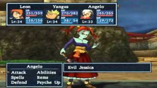 Dragon Quest VIII Walkthrough Part 29 Boss Evil Jessica [upl. by Sternlight]