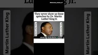 They NEVER Show Us These Speeches by Dr Martin Luther King Jr 💔 history [upl. by Riedel832]