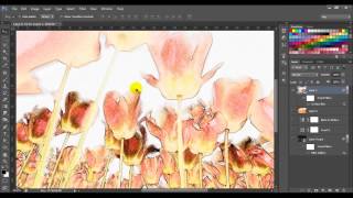 Video tutorial Photoshop CS6 effetto pastello [upl. by Aihsatsan]