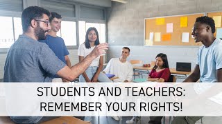 Students and Teachers Remember Your Rights  FFRF’s Ask An Atheist [upl. by Eichman]