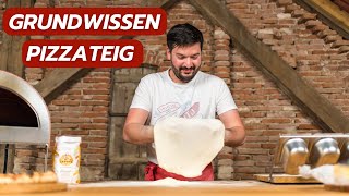 Das große Pizzateig 1 x 1  Grundlagen Pizzateig [upl. by Granese]