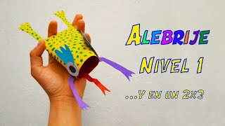 Monstruo de coloresCómo hacer un alebrije de manera fácil y con materiales reciclados♻️🌱 [upl. by Flavius]