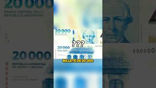 BILLLETE de 20000 está circulación ARGENTINA [upl. by Ania705]