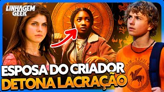 ESPOSA DO CRIADOR DETONA LACRAÃ‡ÃƒO EM PERCY JACKSON DA DISNEY [upl. by Atikahs]